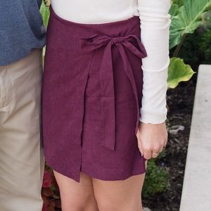 Magenta HYFVE Mini Skirt